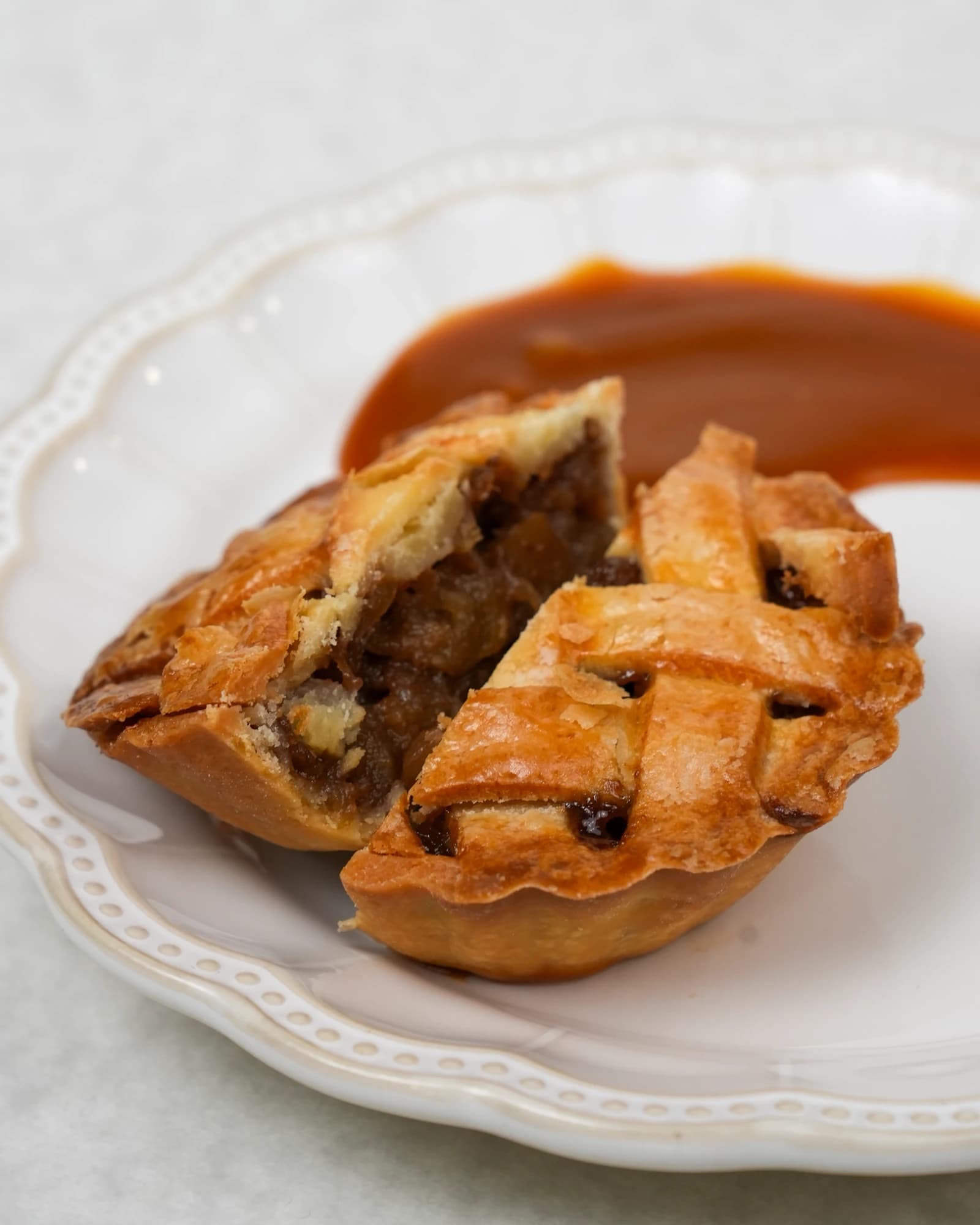 Apple Pie Cross Section