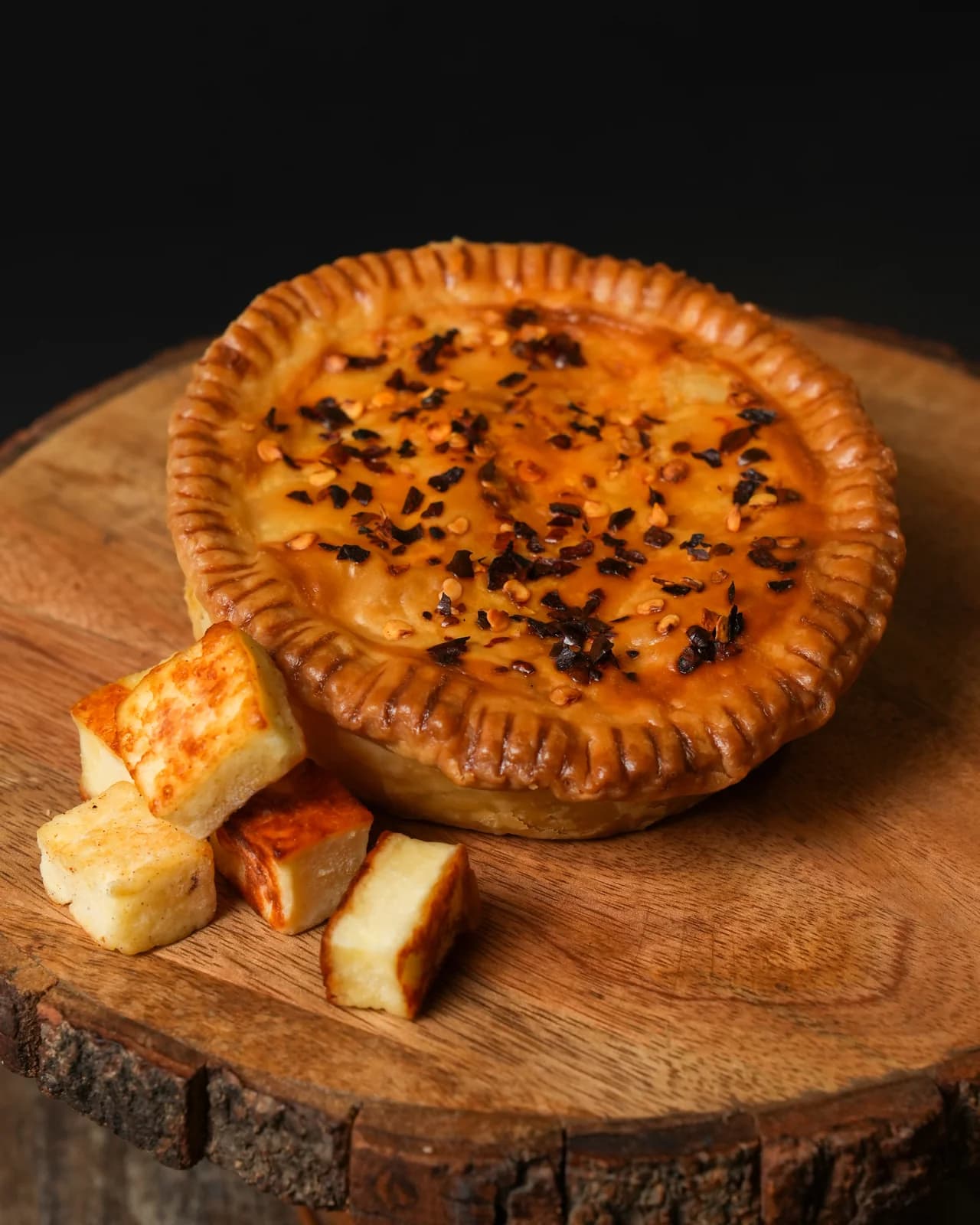 Kadhai Paneer Pie